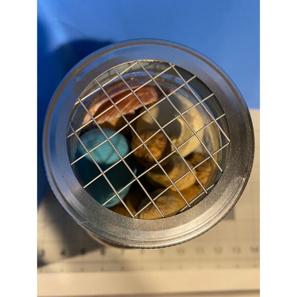 Coastal Sea Shell Potpourri Large Mason Jar, Nautical Decor - Picture 5 of 6